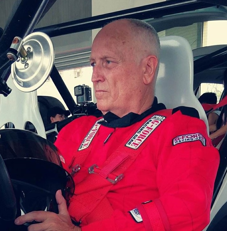 G.D. Wood in Racing Gear